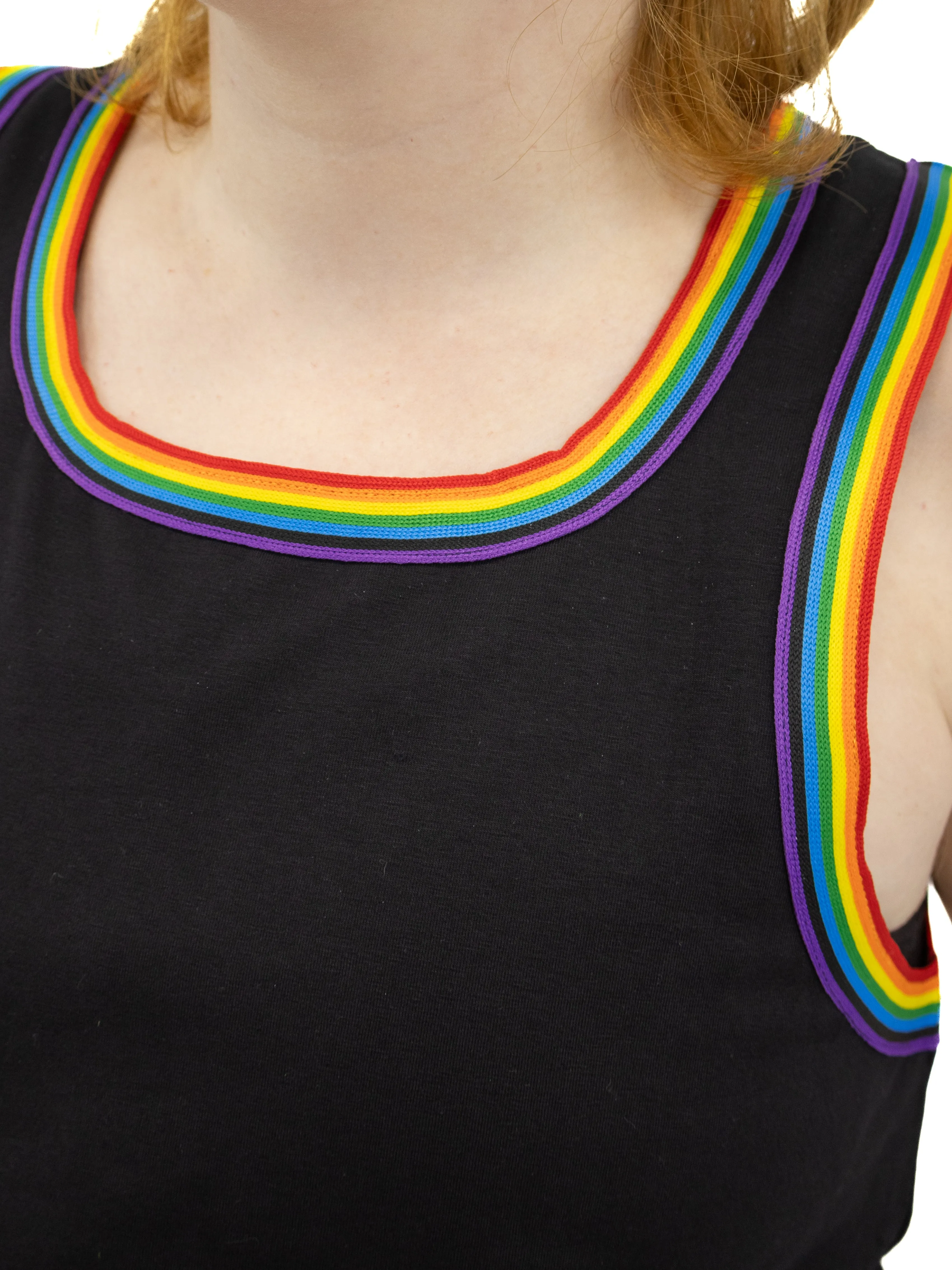 Rainbow Ribbon Tank Top UNISEX