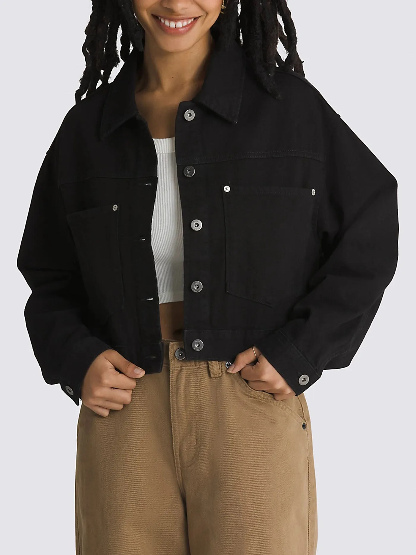 Raynes Crop Trucker Jacket