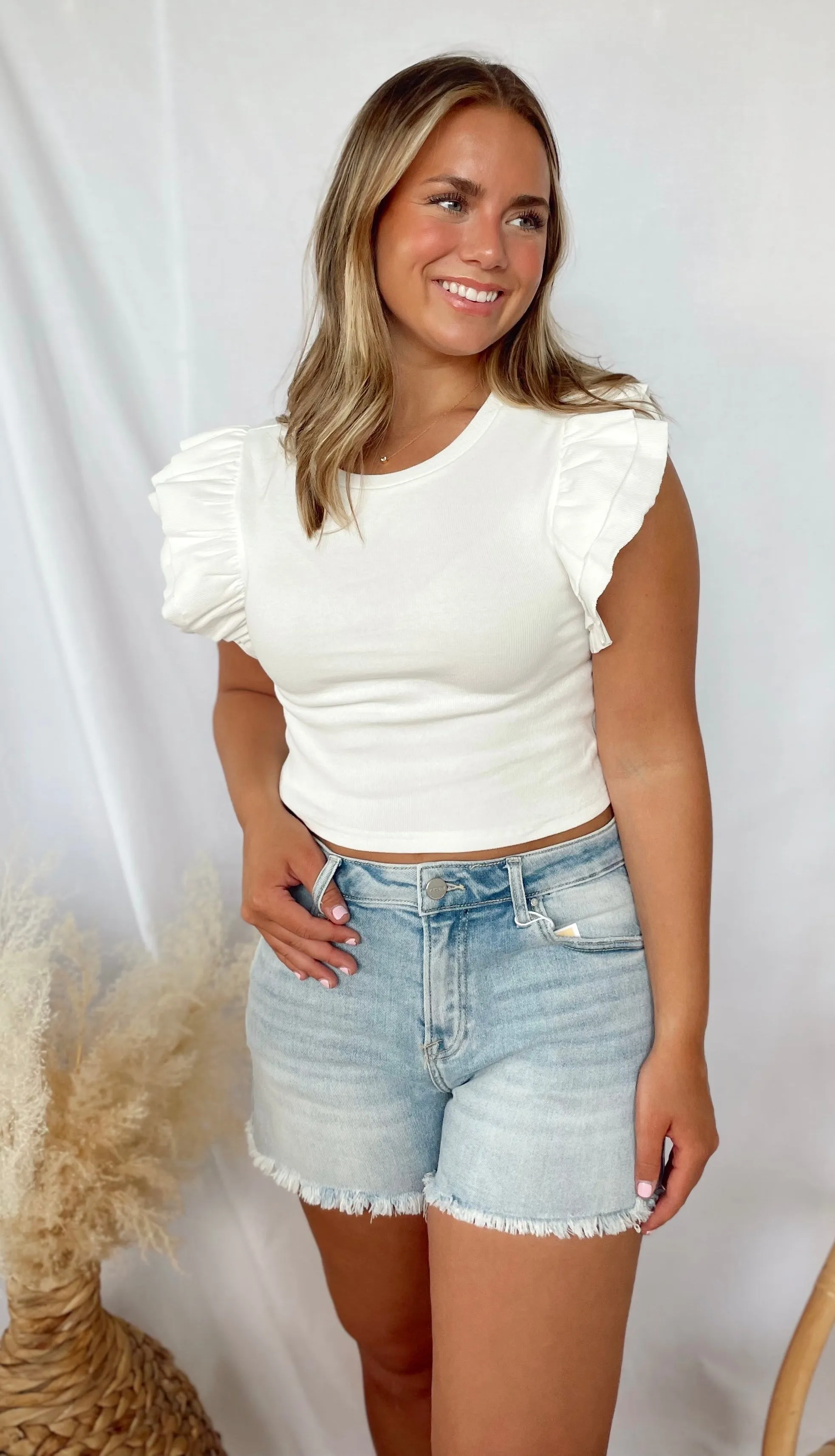 Ribbed Jenna Top