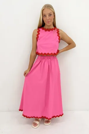 Rylee Set Pink Red