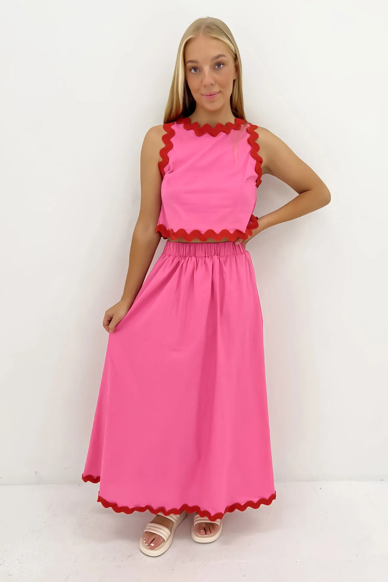 Rylee Set Pink Red