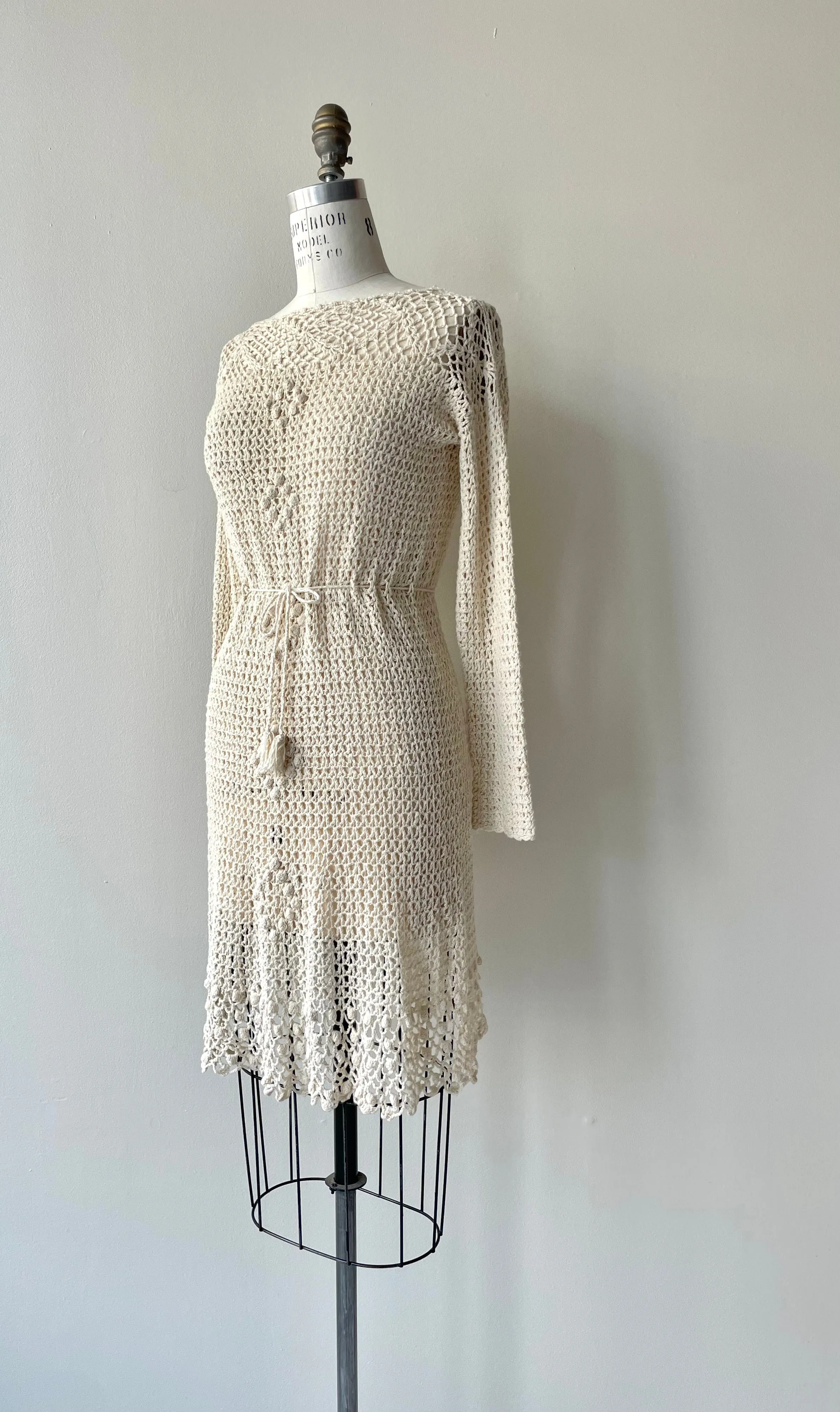 Sausalito Crochet Dress | 1970s