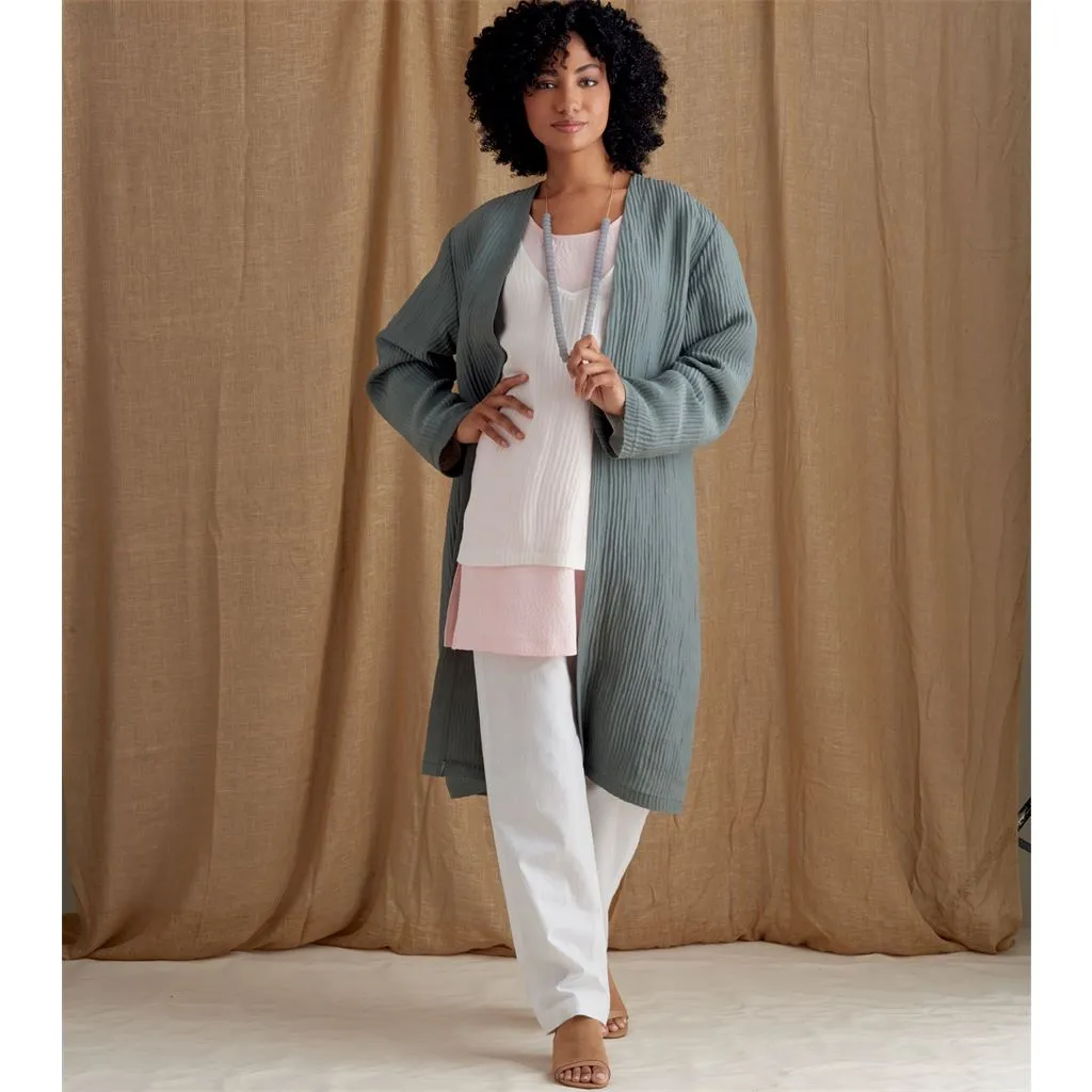 Simplicity Sewing Pattern S8924 Misses' Jacket, Top, Tunic, and Pull-On Pants