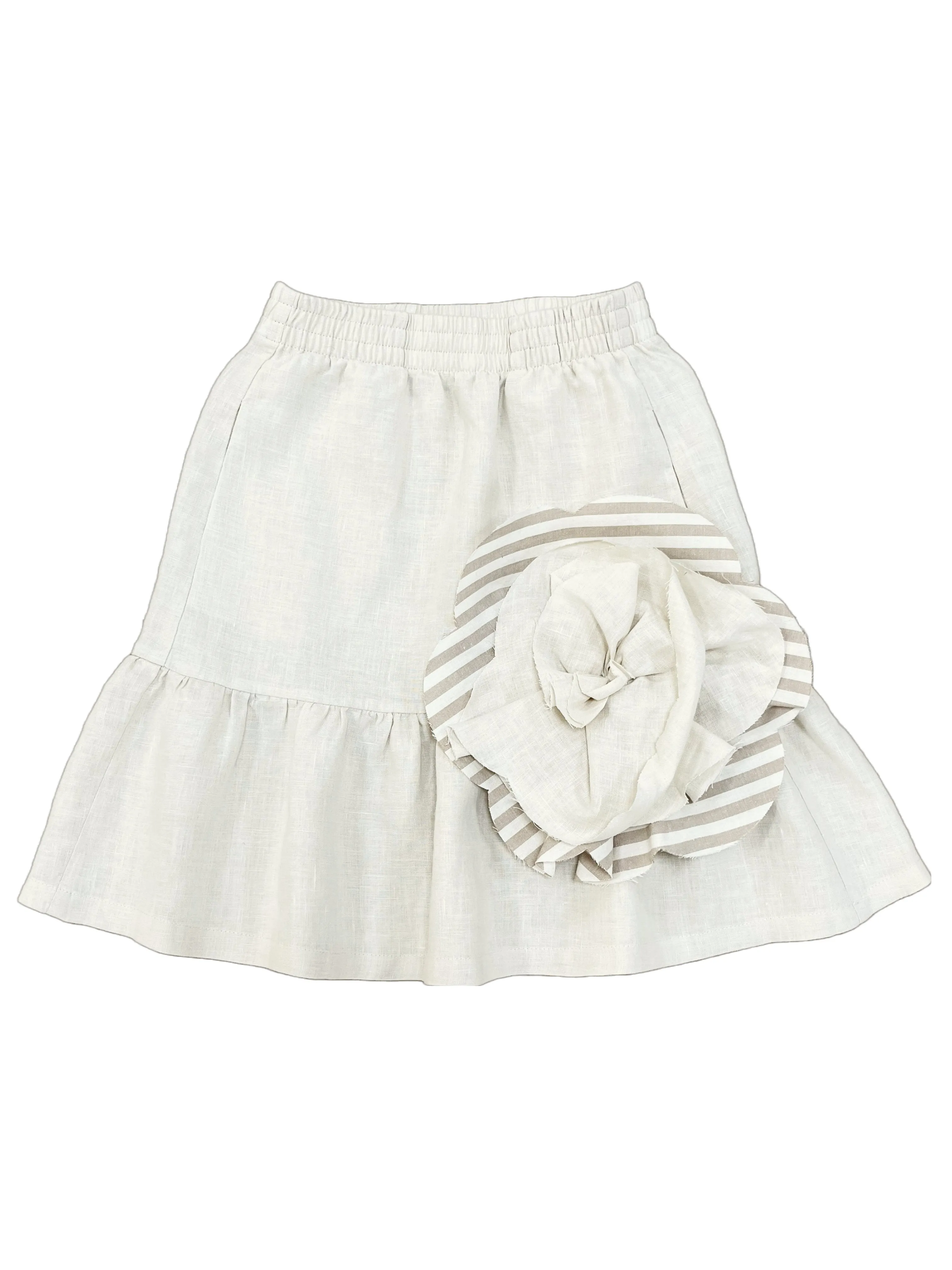 Skirt Tulip Sienna Cream Flower