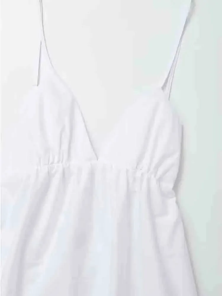 Spilling Secrets V Neck Long Maxi Dress