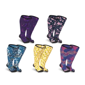 Summer Nights Diabetic Compression Socks 5-Pack