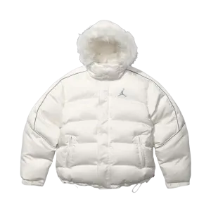 Supreme x Jordan Puffer Jacket 'White'
