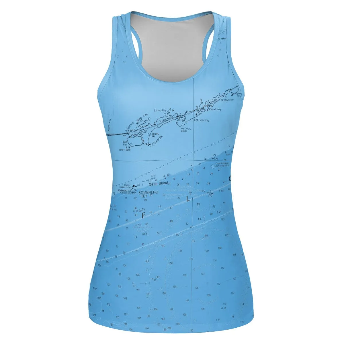 The Blue Marathon Navigator Women's Tank Top