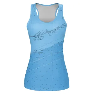 The Blue Marathon Navigator Women's Tank Top
