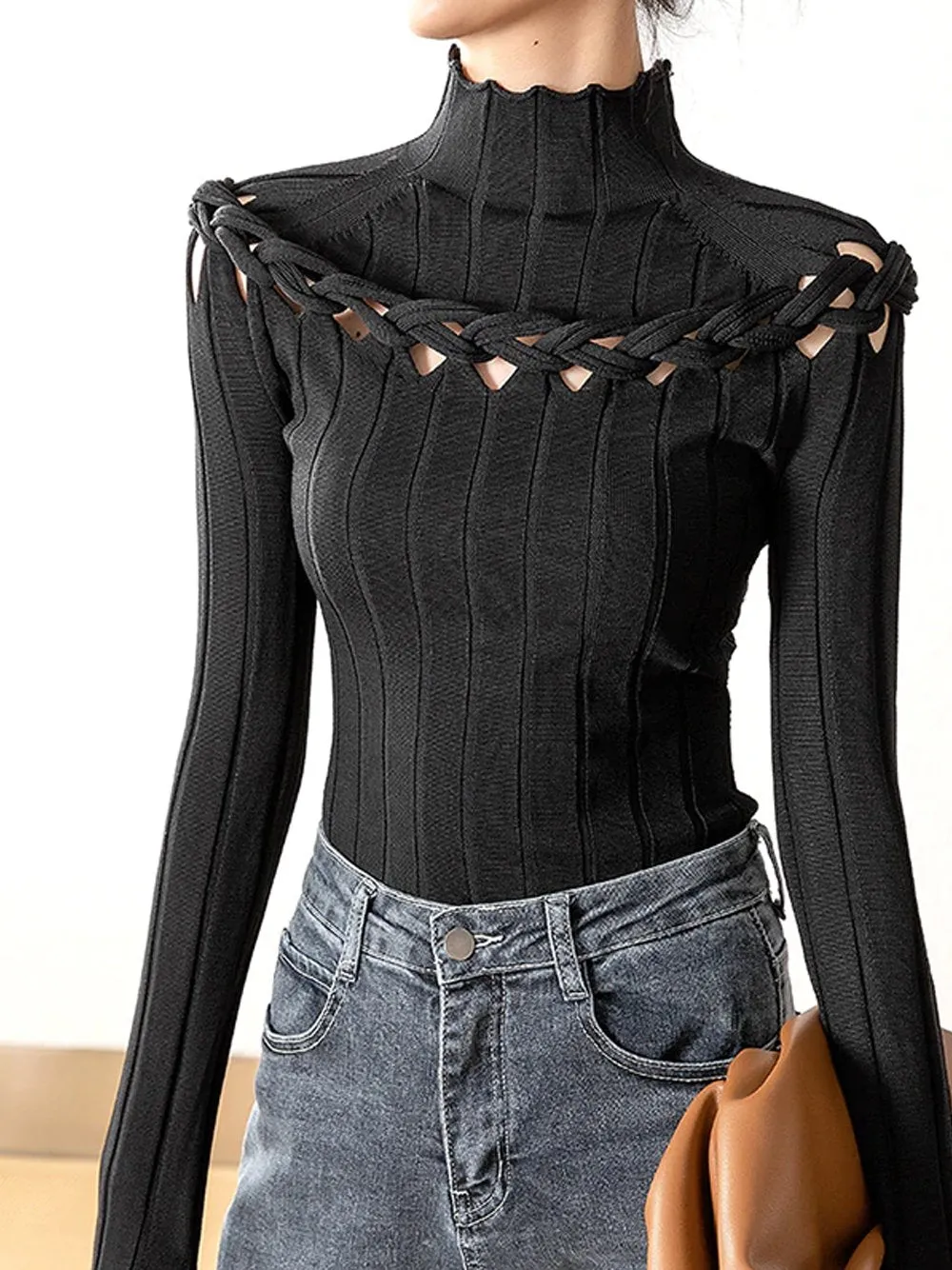 Turtleneck Top