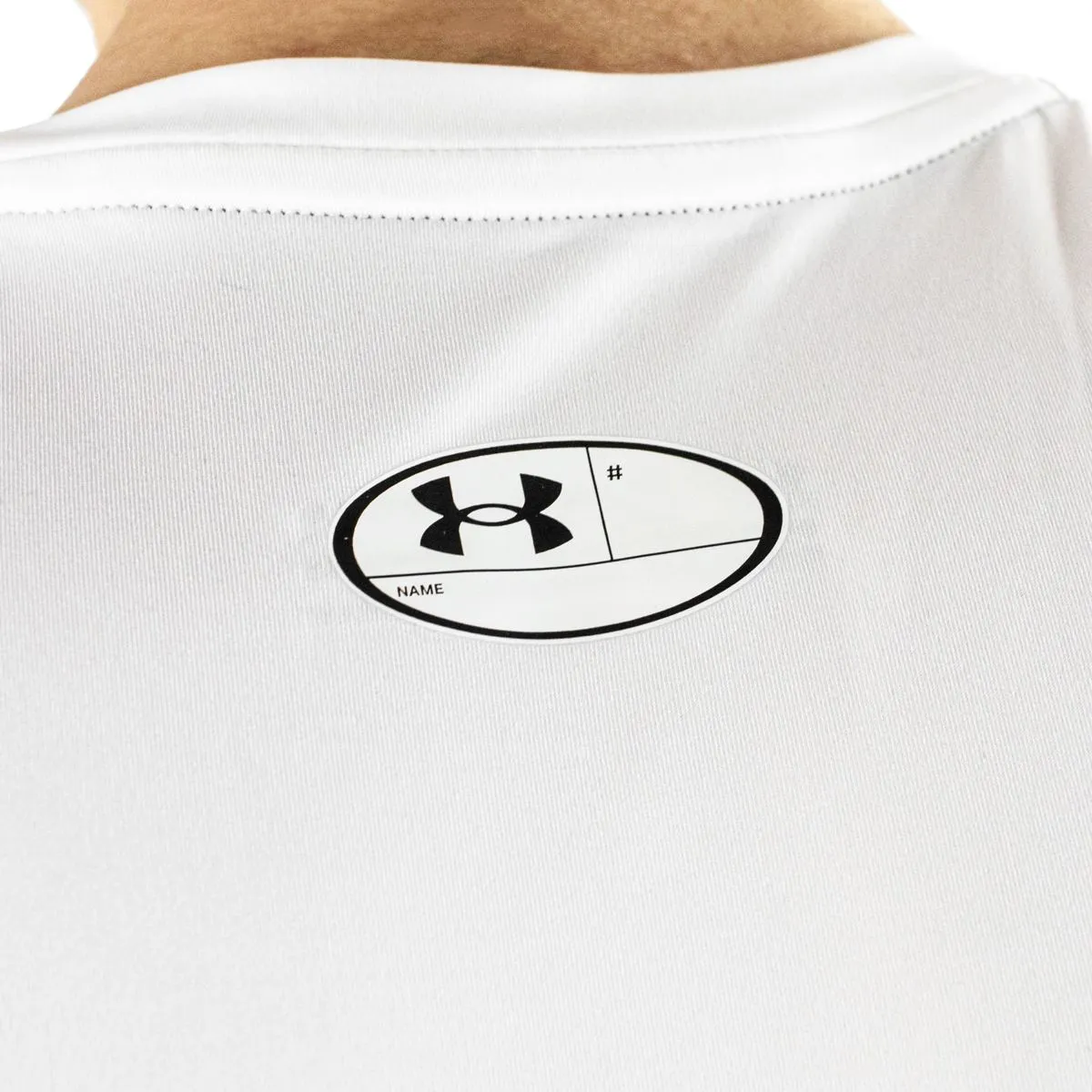 Under Armour HeatGear® Armour Compression Sleeveless Tank Top Shirt 1361522-100 - weiss