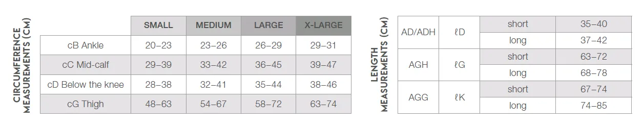 Unisex Vitality of the Sea 7001 Knee High 20-30mmHg