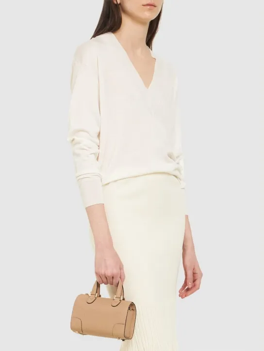 Valextra   Micro Babila top handle bag 