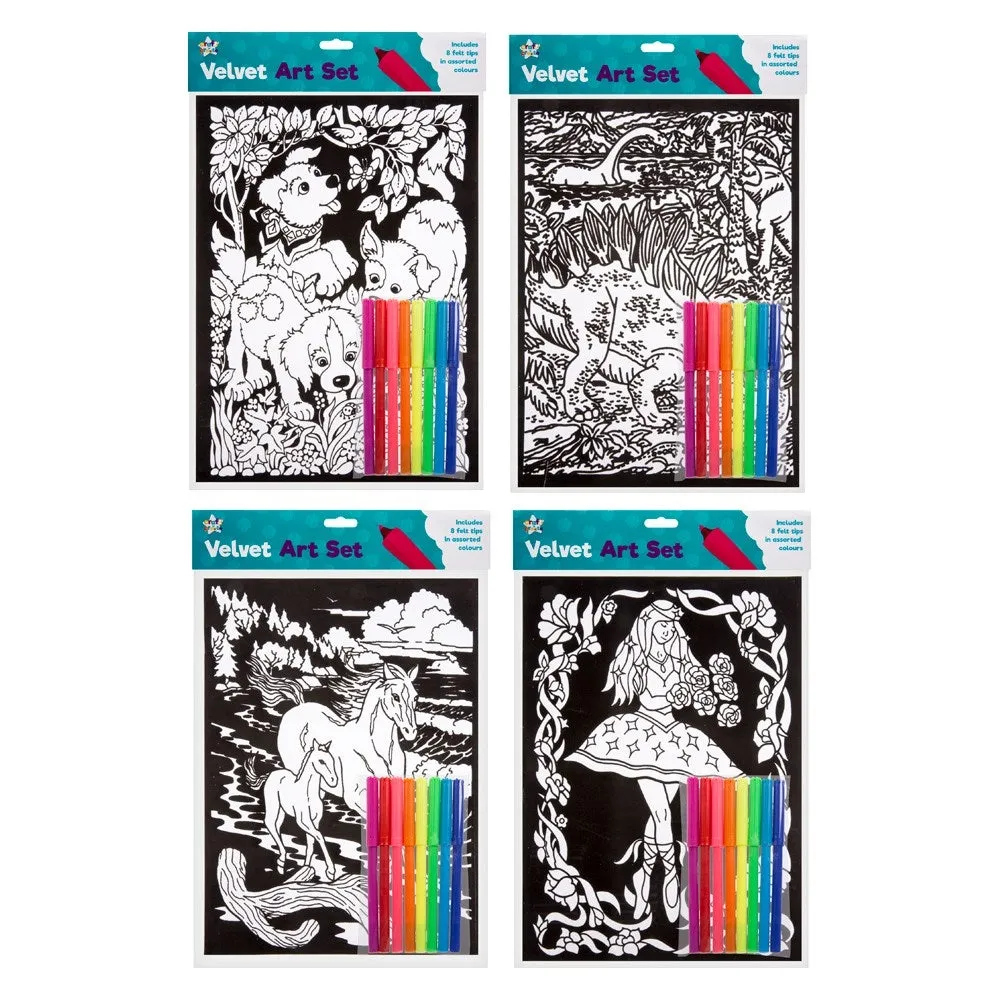 Velvet Art Set