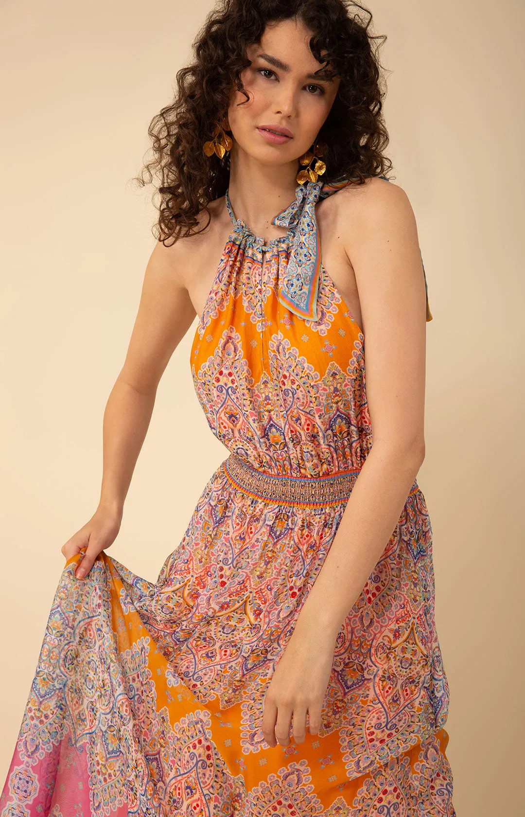Vera Halter Maxi Dress
