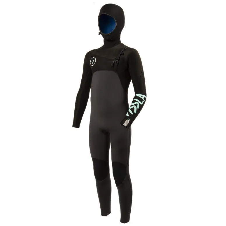 Vissla Boys Seven Seas 5-4-3 Hooded Chest Zip