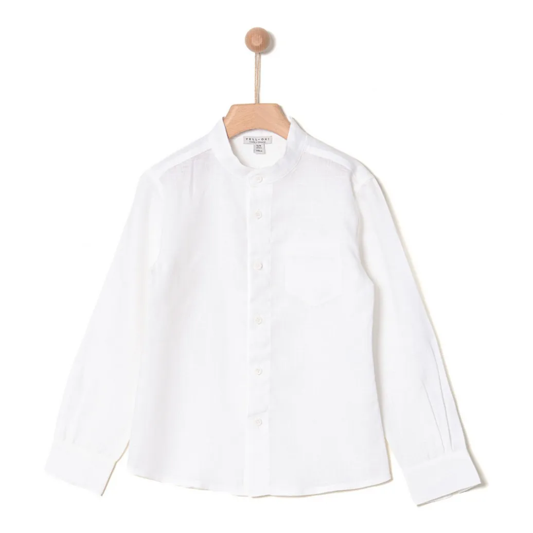WHITE LINEN TUNIC